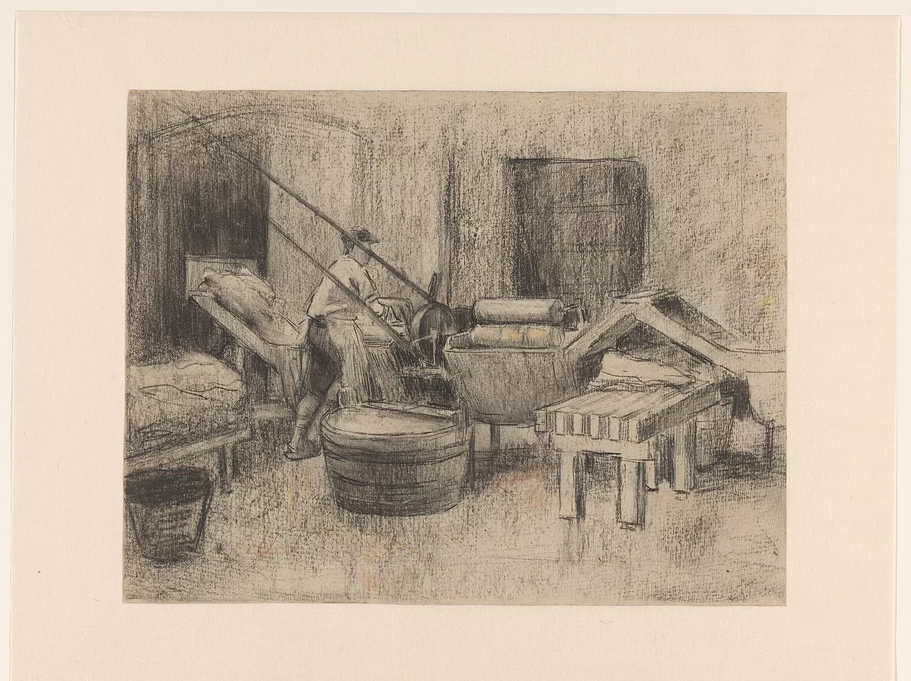 Nella tintoria del cotone - Rijksmuseum Amsterdam